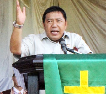 James Sumendap Canangkan 2015 Tahun Penuh Hikmat