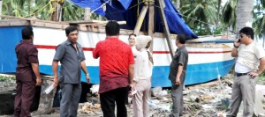 Anggaran Rp 600 Juta, Kondisi Kapal Kelompok Nelayan ‘Caberes’