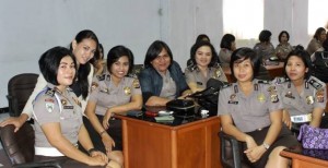 46 Polwan Cantik Polda Sulut Ikuti Pelatihan