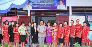 Bupati Singal Resmikan Ruang Baru SMPN 3 Airmadidi