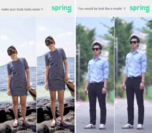 Mau Foto Anda Terlihat Lebih Langsing dan Tinggi?