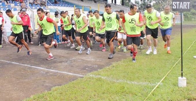 Polda Sulut test fisik2