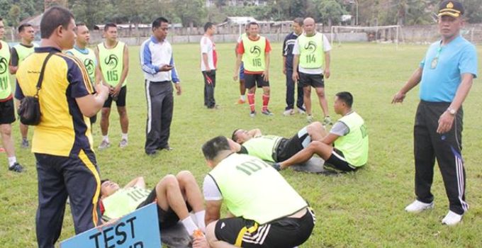 Polda Sulut test fisik3