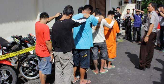 Puluhan Curanmor Ditangkap Polisi