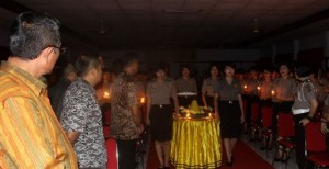 Syukuran Pelatihan Brigadir Gasum Polwan