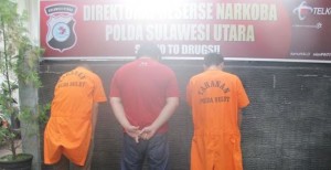 Ditresnarkoba Polda Sulut Ungkap Jaringan Peredaran Sabu