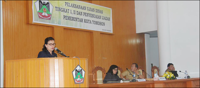 22 Orang Peserta Iku Ujian Dinas, Lima Dari Luar di Tomohon