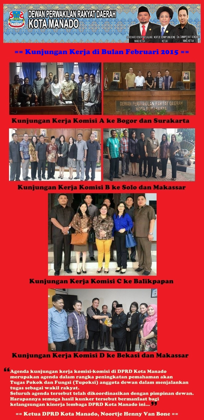 Liputan Khusus: Kunjungan Kerja DPRD Kota Manado