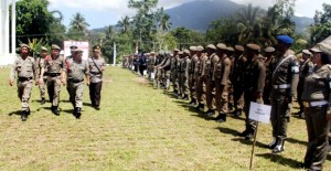 BERITA FOTO: Meriah, HUT Pol PP dan Linmas Sulut di Mitra