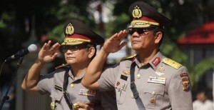 Upacara dan Farawell Parade Kapolda Sulut