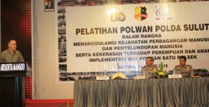 Pelatihan Polwan Dalam Rangka Menanggulangi Kejahatan Perdaganan Manusia