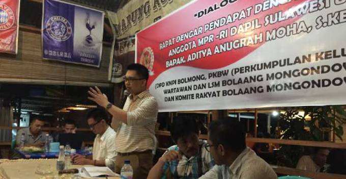Aditya Moha Memukau Rakyat Bolaang Mongondow
