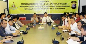 Sosialisasi Peraturan Kabareskrim di Jajaran Polda Sulut