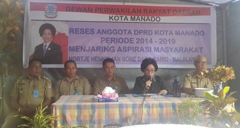 Gelar Reses, Ini Penjelasan Ketua DPRD Manado