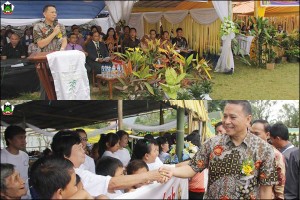 Safari Paskah Pemkot Tomohon, Walikota Jimmy Membaur Bersama Jemaat