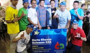 Sukseskan Penyelenggaraan KAA, XL Dukung Sarana Komunikasi Relawan