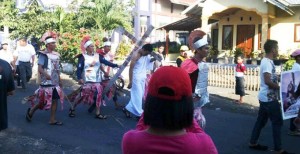 GMIM Wilayah Tombatu Barat Gelar Pawai Paskah