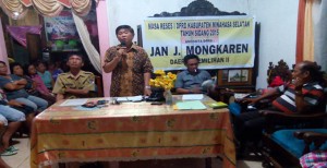 Masa Reses I 2015 Anggota DPRD Minsel “Banjir” Aspirasi, Akan Direalisasikan