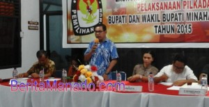 KPU RI Izinkan KPUD Minut Tunda Tahapan Pilkada