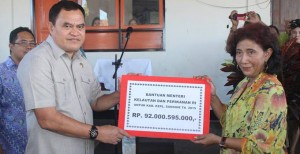 Susi Pudjiastuti Bawa Berkah Bagi Sangihe