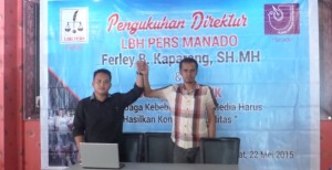 Ferley Kaparang Pimpin LBH Pers
