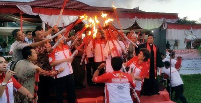 Obor Cinta Persahabatan dan Perdamaian Pasti Bangkitkan Semangat Masyarakat Sulut