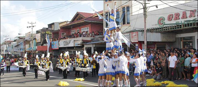 Foto: Pawai Hardiknas di Kota Tomohon