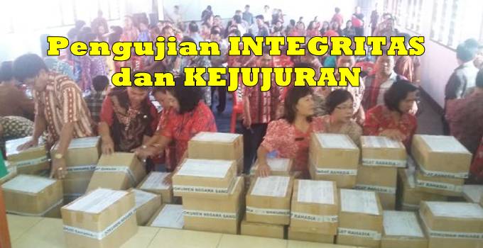 UN SMP Ajang Pengujian Integritas dan Kejujuran