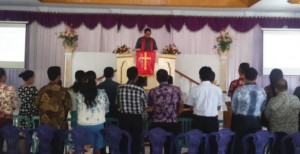Wungouw Lantik Panitia Liga Sepakbola Remaja Minut