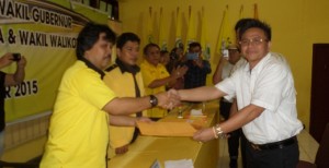 Maju Wakil Bupati Minut, Erol Dungus Diundang Golkar