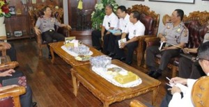 Audiensi Kapolda Sulut Dengan PT Pegadaian