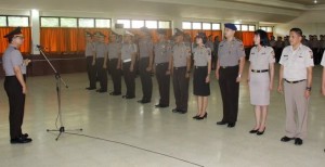 Korps Raport Kenaikan Pangkat Personel Polda Sulut