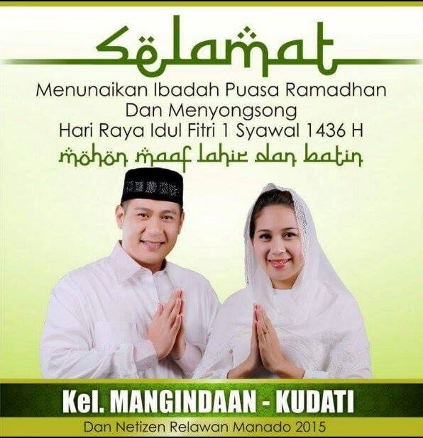 Keluarga Mangindaan-Kudati Mengucapkan Selamat Menjalankan Ibadah Puasa