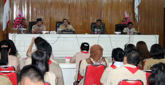 Lomban Ceramahi Kwarcab Pramuka Tentang KEK dan MEA