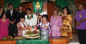 Layak Dicontohi, Jemaat GMIM Kanaan Asabri Swadaya Bangun Gedung TK