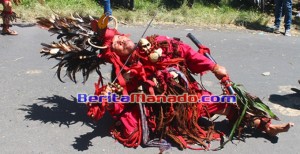 BERITA FOTO: Atraksi Kabasaran