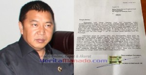 Surat Pengunduran Diri James Sumendap Dari Cawagub Heboh Dimedsos
