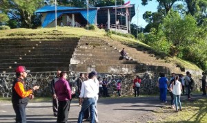 Warga Bantik Mulai Padati Watu Pinawetengan