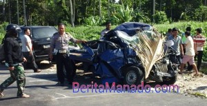 Kesadaran Pengendara Rendah, Angka Lakalantas di Minut Naik