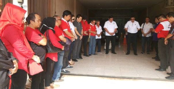 Hadiri Kampanye Damai HJP-ToRa Start Dengan Berdoa