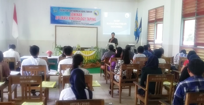 IFI Cabang Tomohon Gelar Seminar Aplikasi Kinesiology Taping