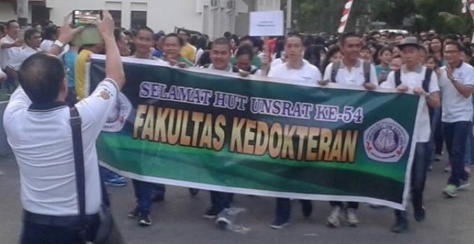 Advetorial: Dies Natalis Unsrat ke 54 9 Jalan Sehat Dies Natalis Unsrat ke-54