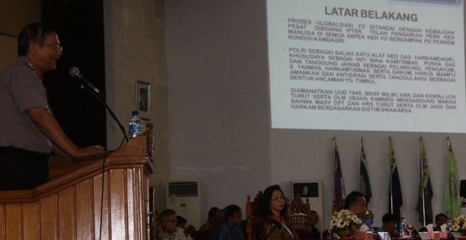 Kapolda Ajak Mahasiswa Ciptakan Kamtibmas Yang Kondusif
