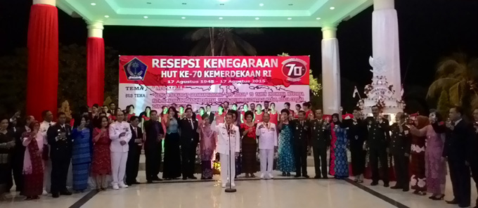 Pemprov Sulut Gelar Resepsi Kenegaraan