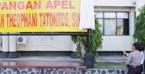 Lapangan Apel Mapolda Sulut Resmi Dinamakan