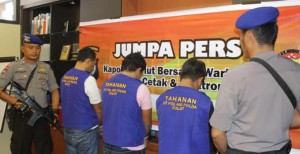 DIT Pol Air Polda Sulut Tangkap Pelaku Pembajakan Kapal