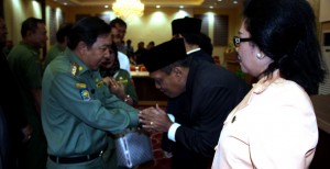 Sumendap Hadiri Sertijab Kepala BPKP Sulut