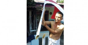Astaga…Tiang Bedera di Winenet Ditebang Orang Tak Dikenal