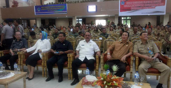 Humiang Hadiri Rapat Fasilitasi Koordinasi Pimpinan Daerah