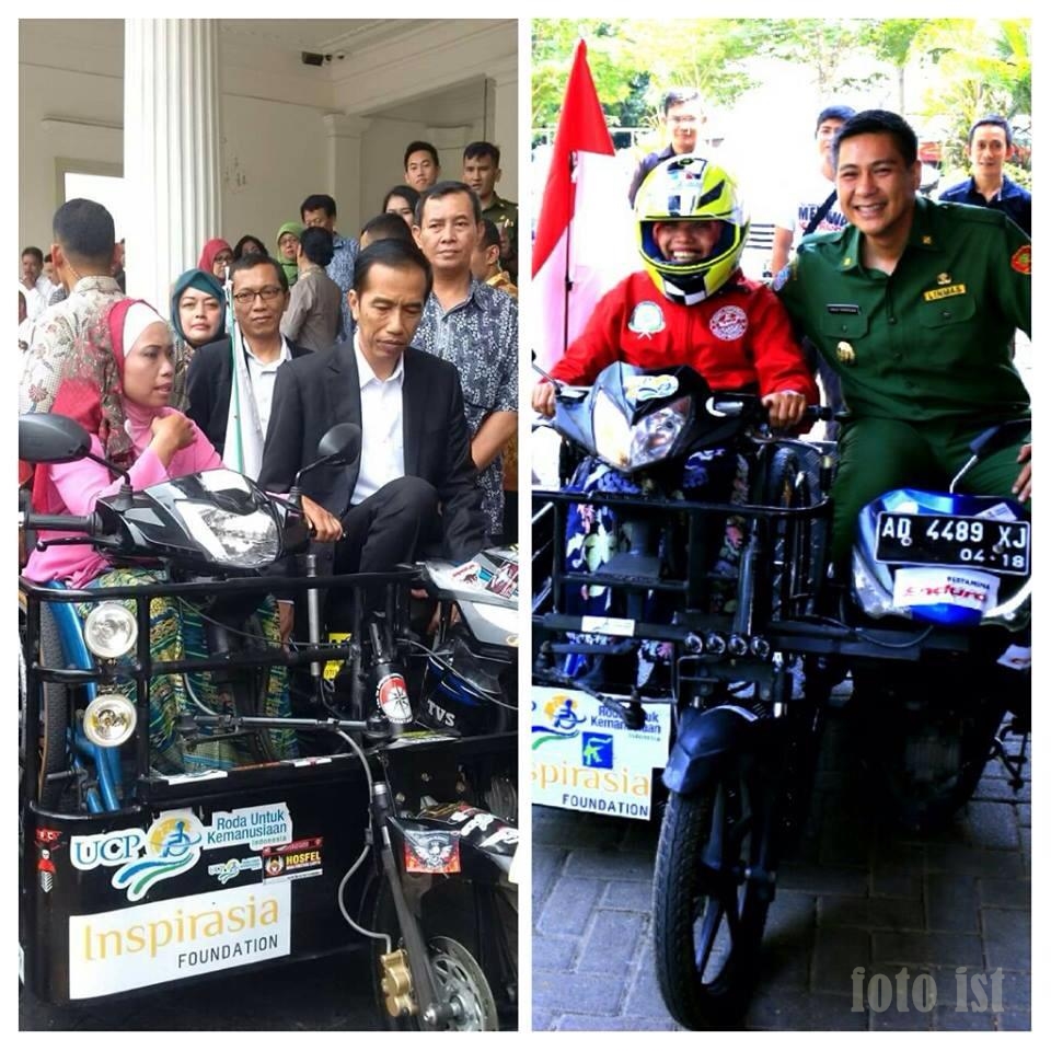 Mbak Sri Pejuang Kaum Disabilitas Salut Terhadap Harley Mangindaan